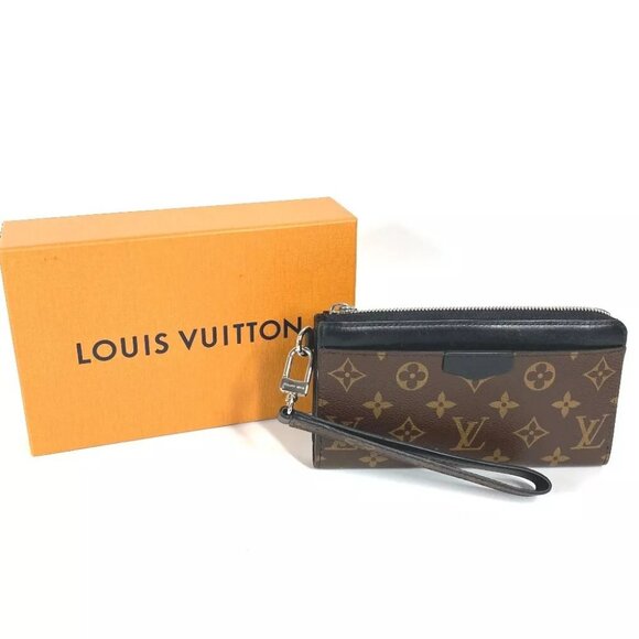 Auth LOUIS VUITTON M69407 MonogramMacassar Zippy-Dragonnes With strap LongWallet - Picture 1 of 16